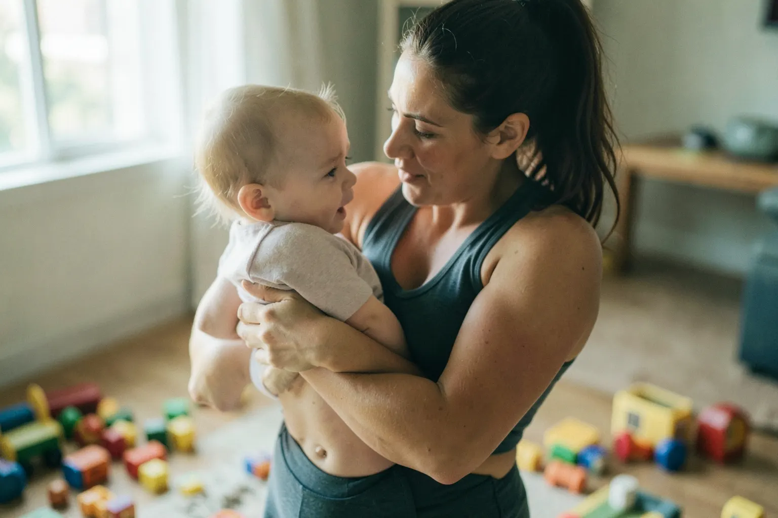Como encaixar o treino na rotina corrida de mães com filhos pequenos